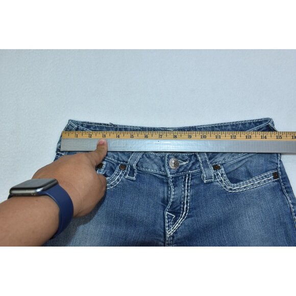True Religion Women's Jeans Size 30 Blue Denim Skinny Stretch Pants - Picture 15 of 16